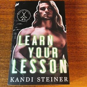 Learn your Lesson by Kandi Steiner Book Romance Kings of the Ice #3 Hockey